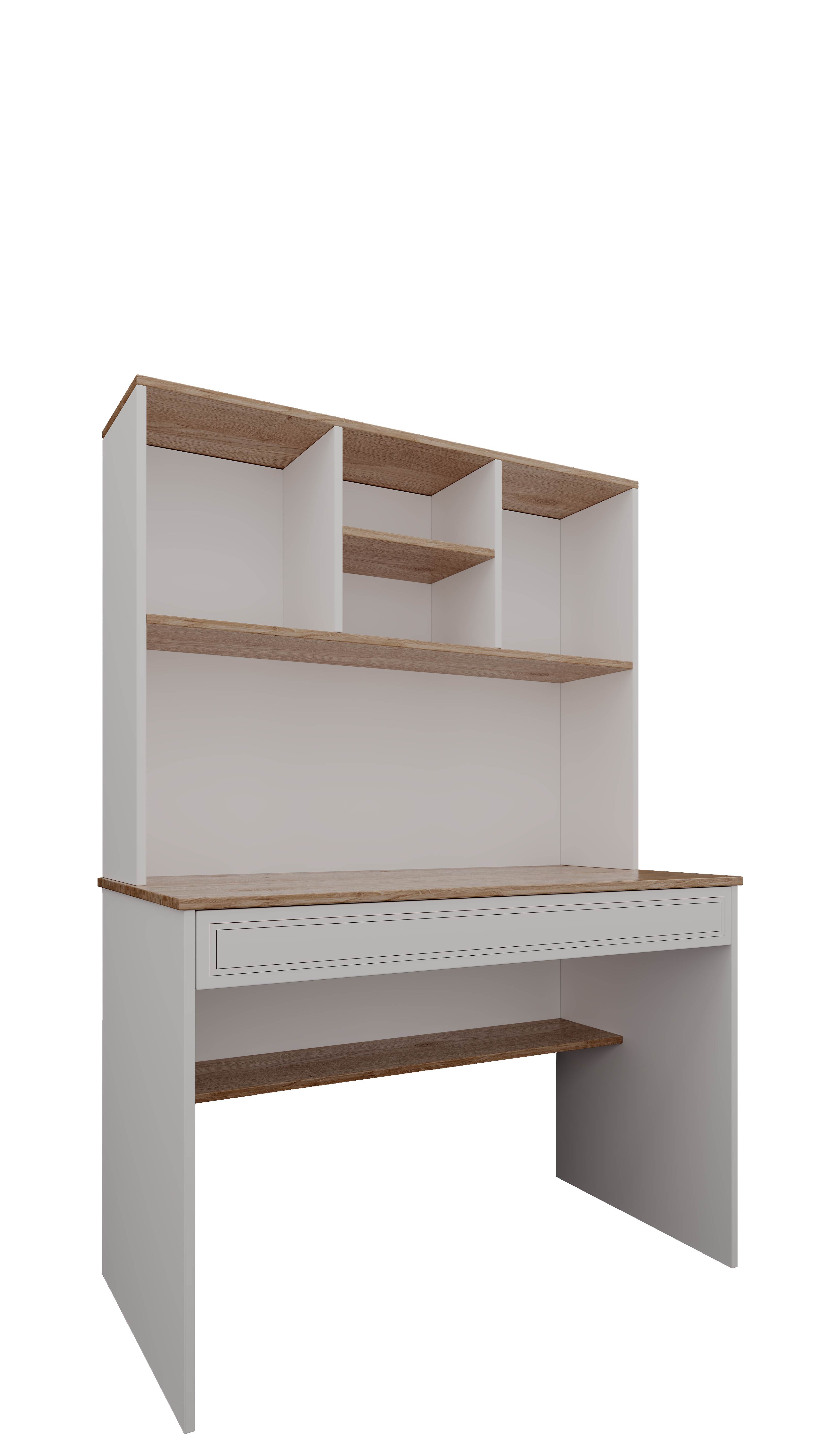 Mia Genç Odası Üst Raflı Çalışma Masası