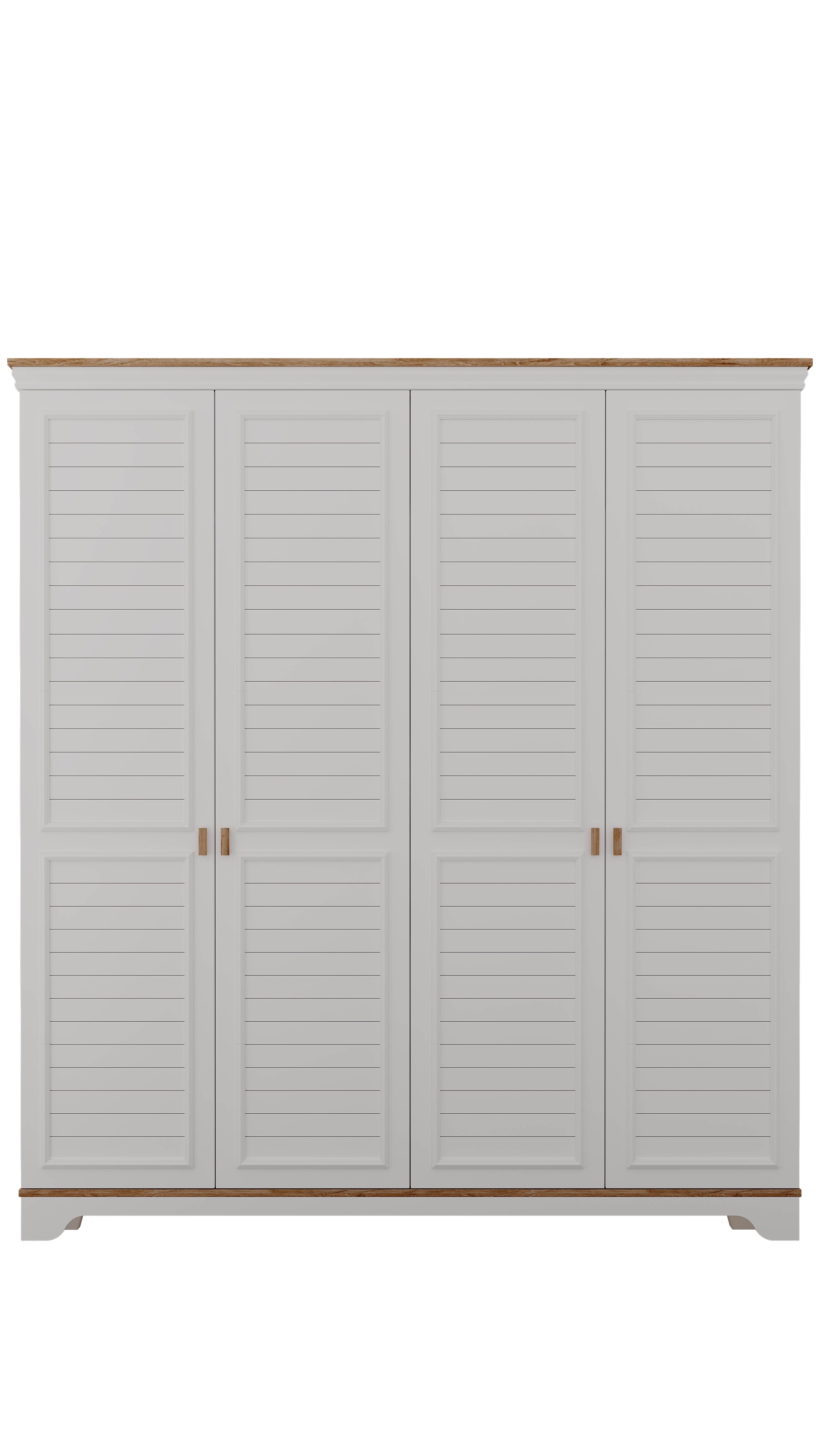 Letto Genç Odası 4 Kapılı Gardırop