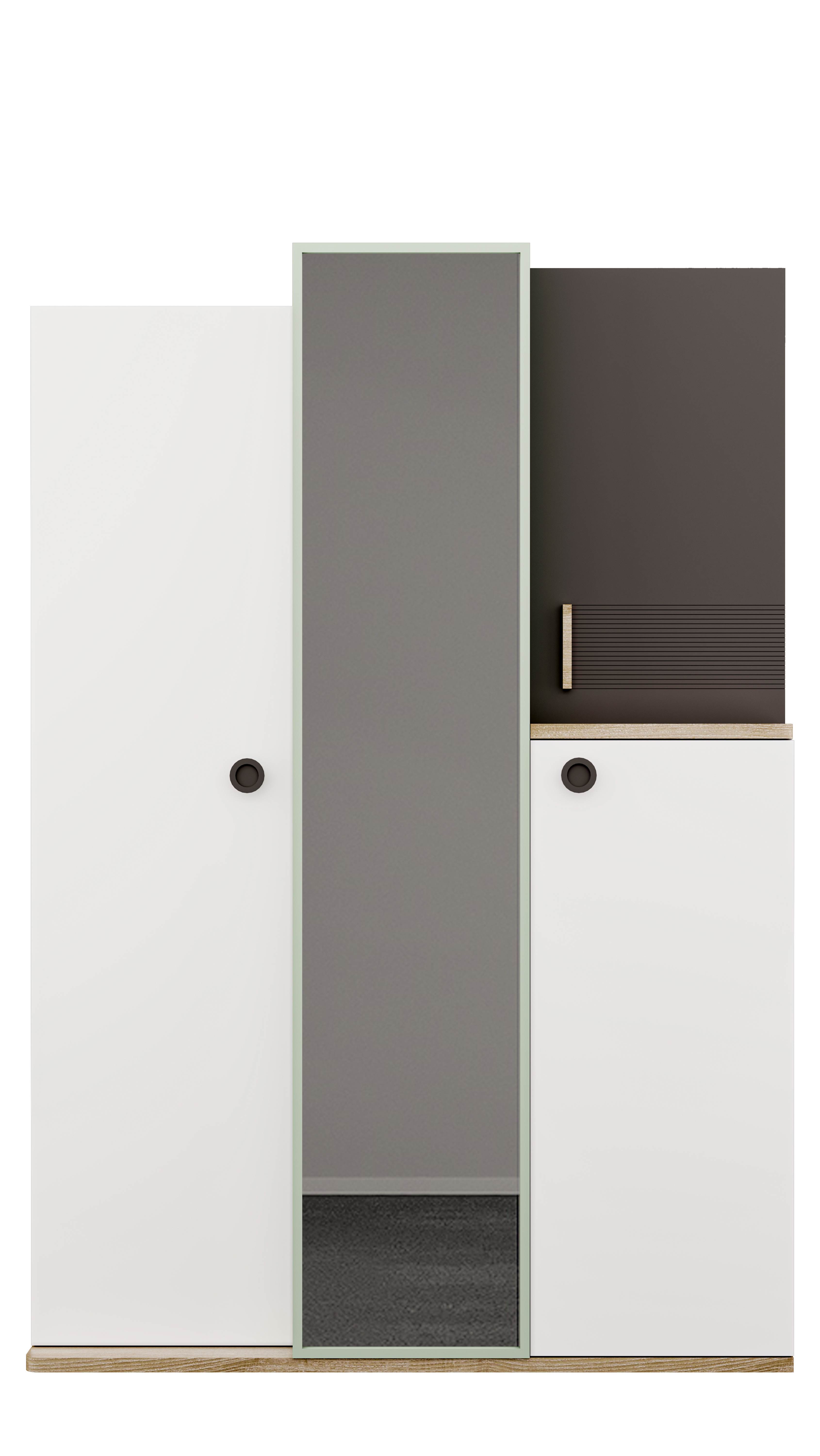 Tiffany Genç Odası Aynalı Gardırop Dolap